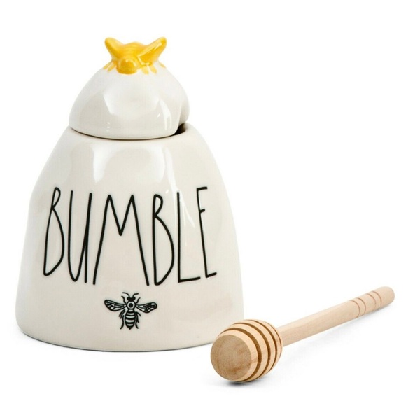Rae Dunn Other - Rae Dunn Ceramic BUMBLE Honey Pot